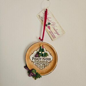 Kurt S. Adler “Pinot Noir” Wine Ornament 3” – Perfect Vintage